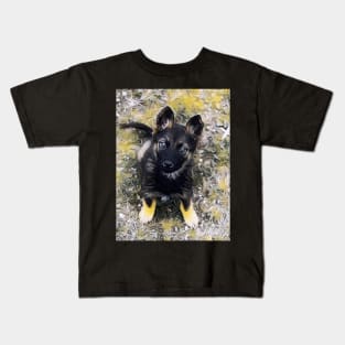 Puppy Eyes Kids T-Shirt